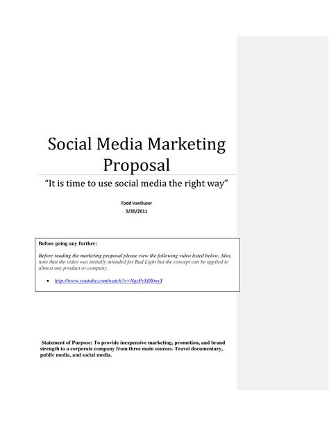 12+ Marketing Campaign Proposal Examples to Download