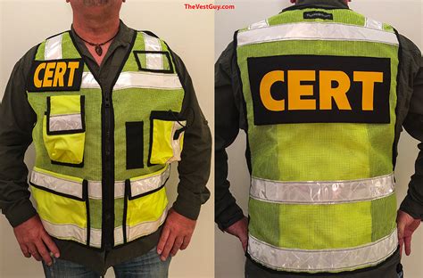 Ansi Ii Cert High Visibility Vest The Vest Guy