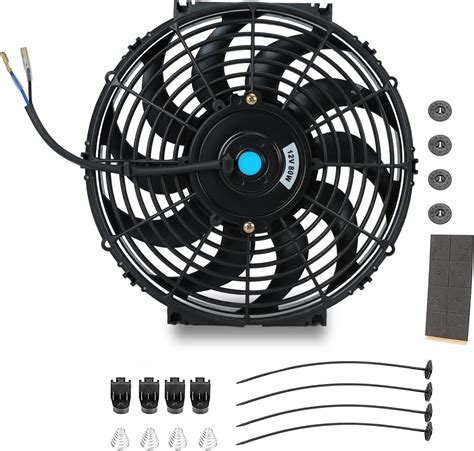 Amazon Inch Universal Slim Fan Push Pull Electric Radiator