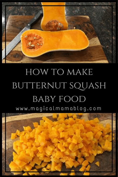 How To Make Butternut Squash Baby Food Butternut Squash Baby Food