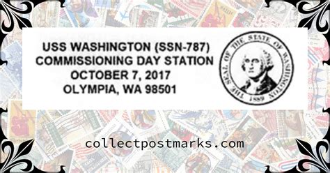 USS Washington (SSN-787) Commissioning Station, Olympia, Washington ...