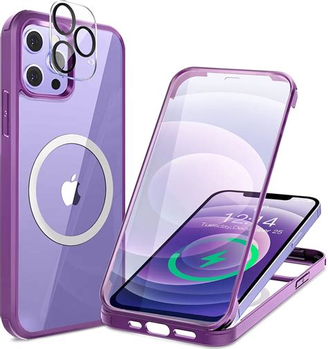 Buy Hautrkbg Iphone Pro Case Clear Double Sided Tempered Glass