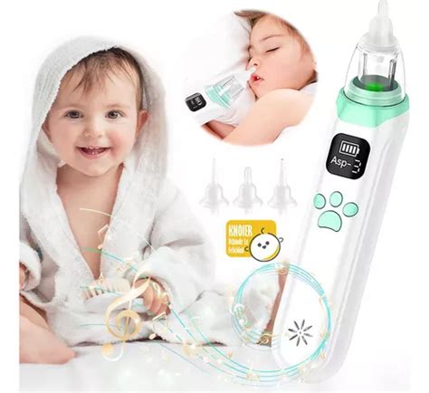 Aspirador Nasal Electrico Para Bebe Saca Mocos Limpiador H Cuotas Sin