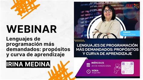 Webinar Desarrollo Web Lenguajes De Programaci N M S Demandados