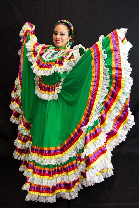 Jalisco Gala Dress Olveritas Village Traditional Mexican Dress Gala Dresses Mexican Outfit