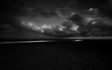 Trees Monochrome Night Sky Moon Lightning Moonlight Atmosphere