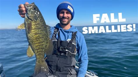 Fall Smallmouth Bass Fishing Lake Erie Youtube