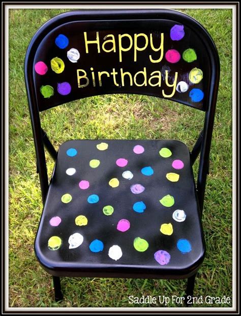 Monday Made It Birthday Chair And A Daily 5 Freebie Saddle Up For