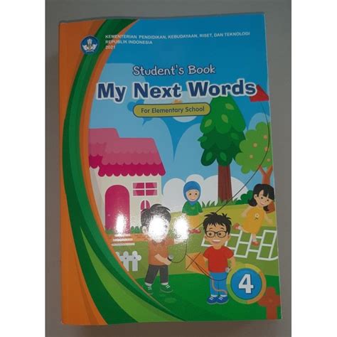 Jual Buku Bahasa Inggris My Next Words Kelas 4 Sd Kurikulum Merdeka Ta 2023 Shopee Indonesia