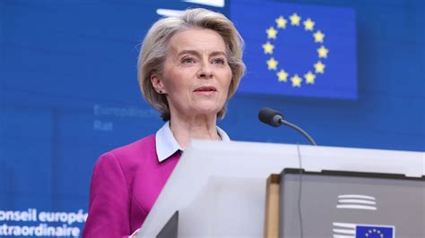 Von Der Leyen Se Postula Para Un Segundo Mandato Como Presidenta De La