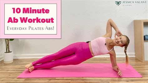 10 Minute Advanced Ab Workout Jessica Valant Pilates