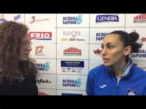 Post Montesilvano Falconara Un Minuto Con Alessia Guidotti Youtube