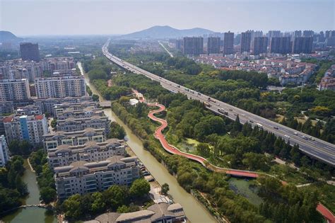 Jiangyin Jiangsu China - Jiangyin Greenway in Jiangsu Province, China – e-architect