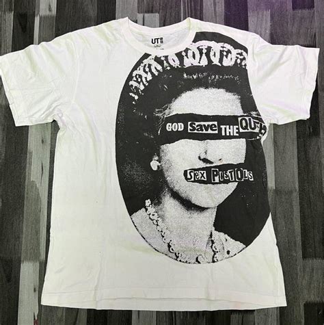 God Save The Queen Sex Pistol Men S Fashion Tops Sets Tshirts