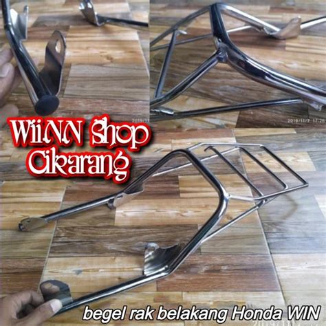 Jual Begel Behel Rak Belakang Honda Win Detail Original Di Lapak WiiNN