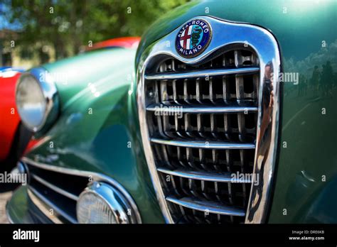 Alfa Romeo Vintage cars Stock Photo - Alamy