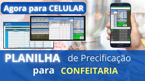 Lan Amento Planilha De Precifica O Para Confeitaria Como Calcular