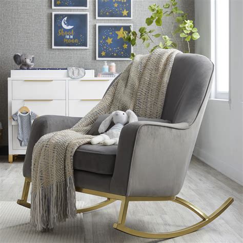 Smart Rocking Chair Nursery Modern Wooden Chairs On Sale