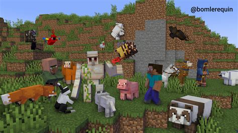 Passive Mobs Minecraft Wallpaper R Minecraft