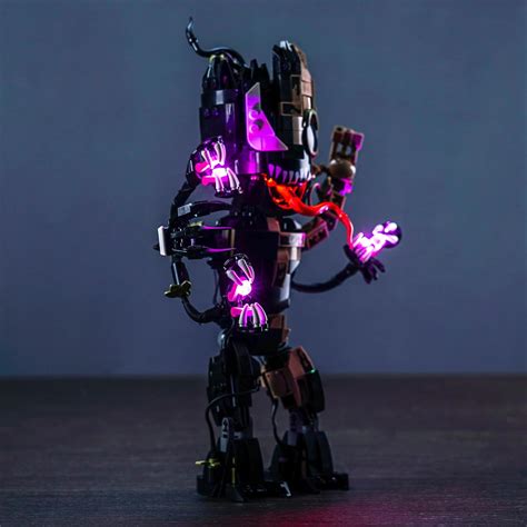 LocoLee Led Licht Set Kompatibel Mit LEGO Venomized Groot 76249 Led