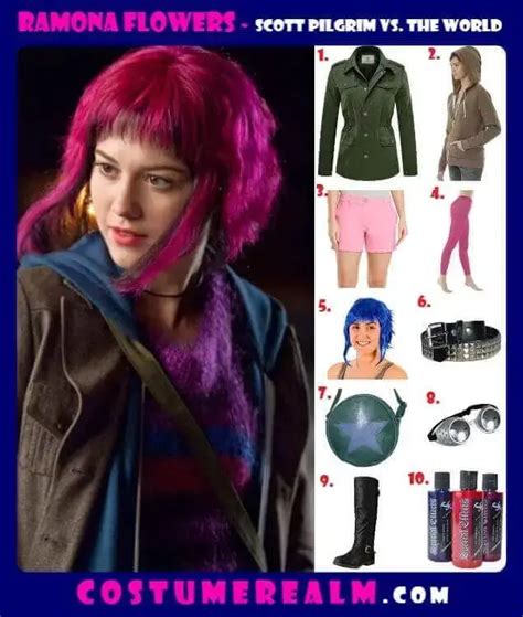 Ramona Flowers Costume Guide Scott Pilgrim Vs The World