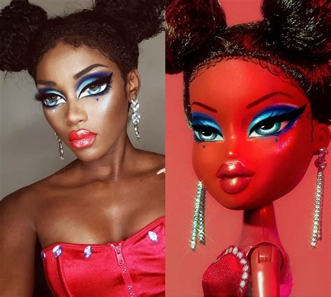 Photos Of Makeup Artists Who Transform Into Bratz Dolls Halloween