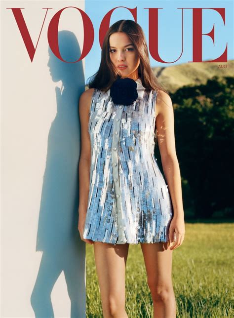 Olivia Rodrigo Outfit Vogue August 2023 Ii • Celebmafia