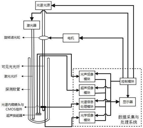 多模态图像及光谱曲线结合的内窥镜辅助诊疗系统及方法