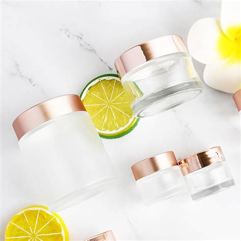 30ml 50ml 100ml Glass Cream Jar Glass Cosmetic Bottle