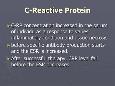 Ppt Clinical Pathology C Reactive Protein Powerpoint Presentation Free Download Id 6908907