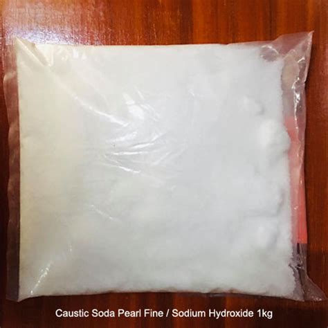 Lye Caustic Soda Pearl Fine Sodium Hydroxide 1kg Lazada Ph