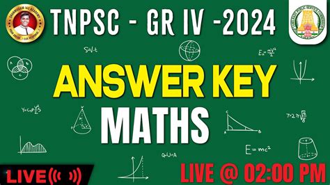 Tnpsc Gr Iv Answer Key Discussion Shanmugam Ias Academy Youtube