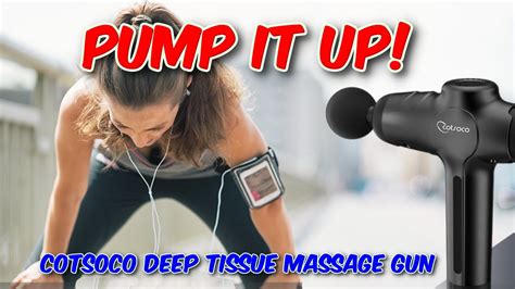 Cotsoco M782 Deep Tissue Massage Gun YouTube