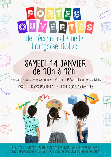 Portes ouvertes à l école maternelle F Dolto