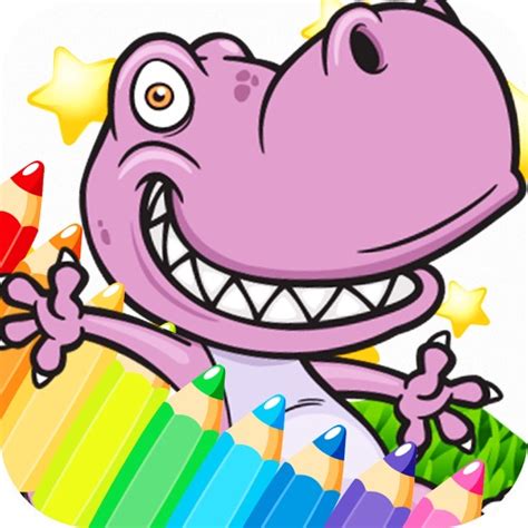 The Cute Dinosaur Coloring Book Drawing Pages Good Activities