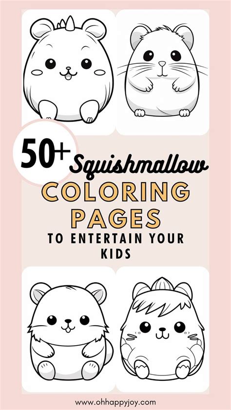 Squishmallow Coloring Pages Oh Happy Joy In 2024 Free Coloring