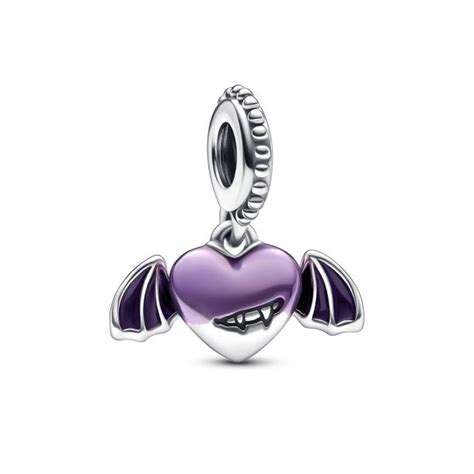 Pandora Vampire Winged Heart Dangle Charm REEDS Jewelers