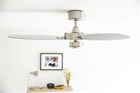 Ceiling Fan Jet Nickel 105cm 42 With Pull Cord Ceiling Fans For