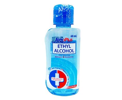 Alcoplus Ethyl Alcohol Solution Antiseptic Disinfectant Ml