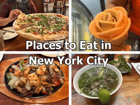 Places To Eat In New York City 11 Recommendations