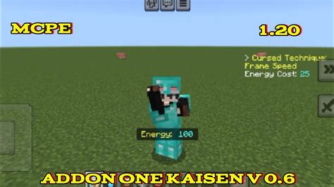 Showcase Addon One Kaisen V0 6 MCPE Minecraft Indonesia YouTube