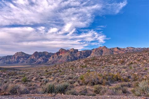 Scenery Photos-sunrise at red rock canyon mojave desert nevada