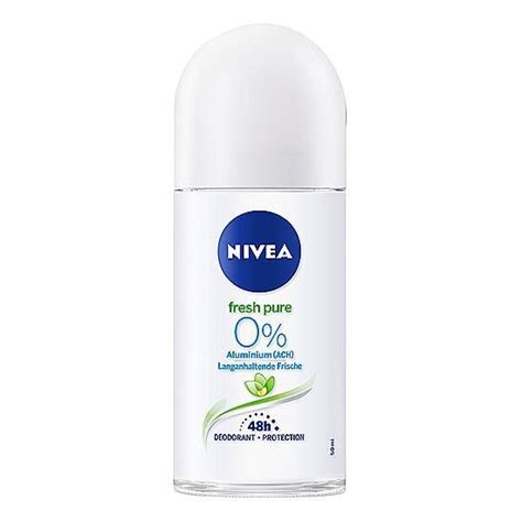 Deodorant Antiperspirant Roll On Nivea Fresh Pure Ml