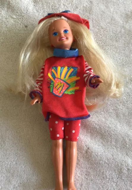 Mattel Barbie Mcdonalds Happy Meal Stacie Dressed Doll Only 1993 No