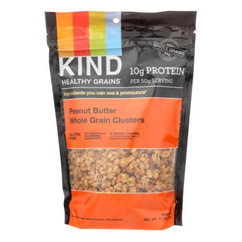 KIND Healthy Grains Peanut Butter Granola Clusters 6 Ct 11 Oz