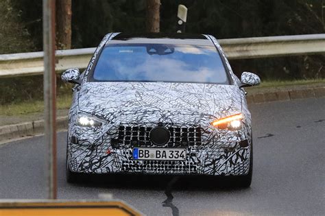 Spy Shot Of Secretly Tested Future Car Amg C C