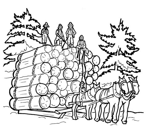 Babe The Blue Ox Coloring Page