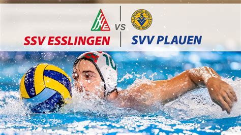 Wasserball Bundesliga Männer SSV Esslingen vs SVV Plauen YouTube