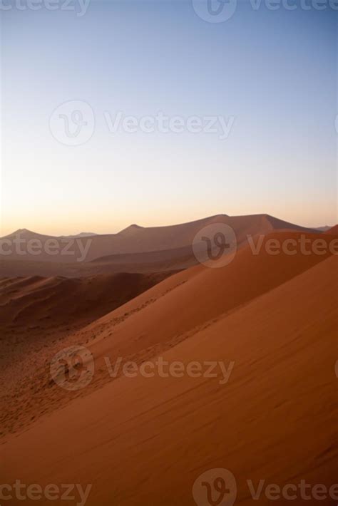 Sunrise above dunes in Namib Desert , Namibia 842220 Stock Photo at ...