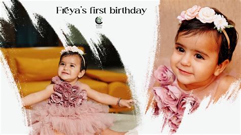 Birthday Highlights 2024 Freyas First Birthday Chandigarh Rajan